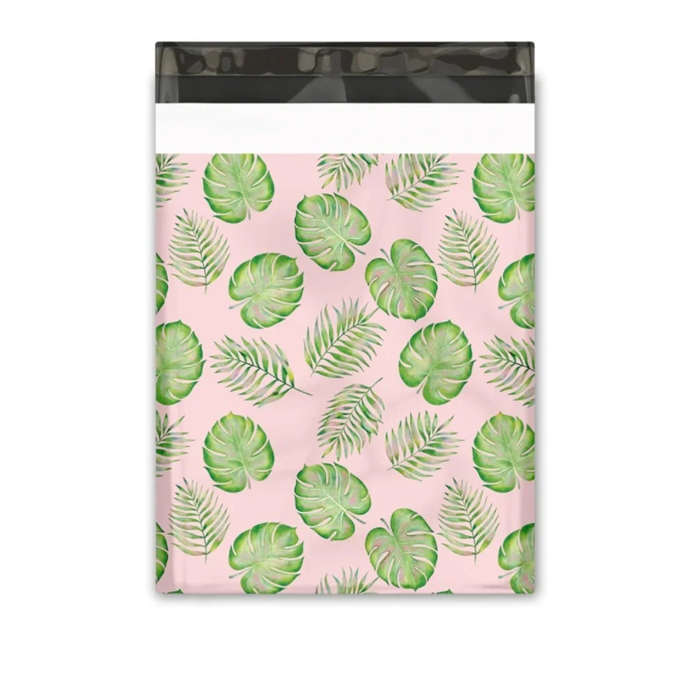 25 10X13 Poly Mailers Palm Leaves, Shipping Envelopes PRICE IS FIRM - Picture 9 of 16